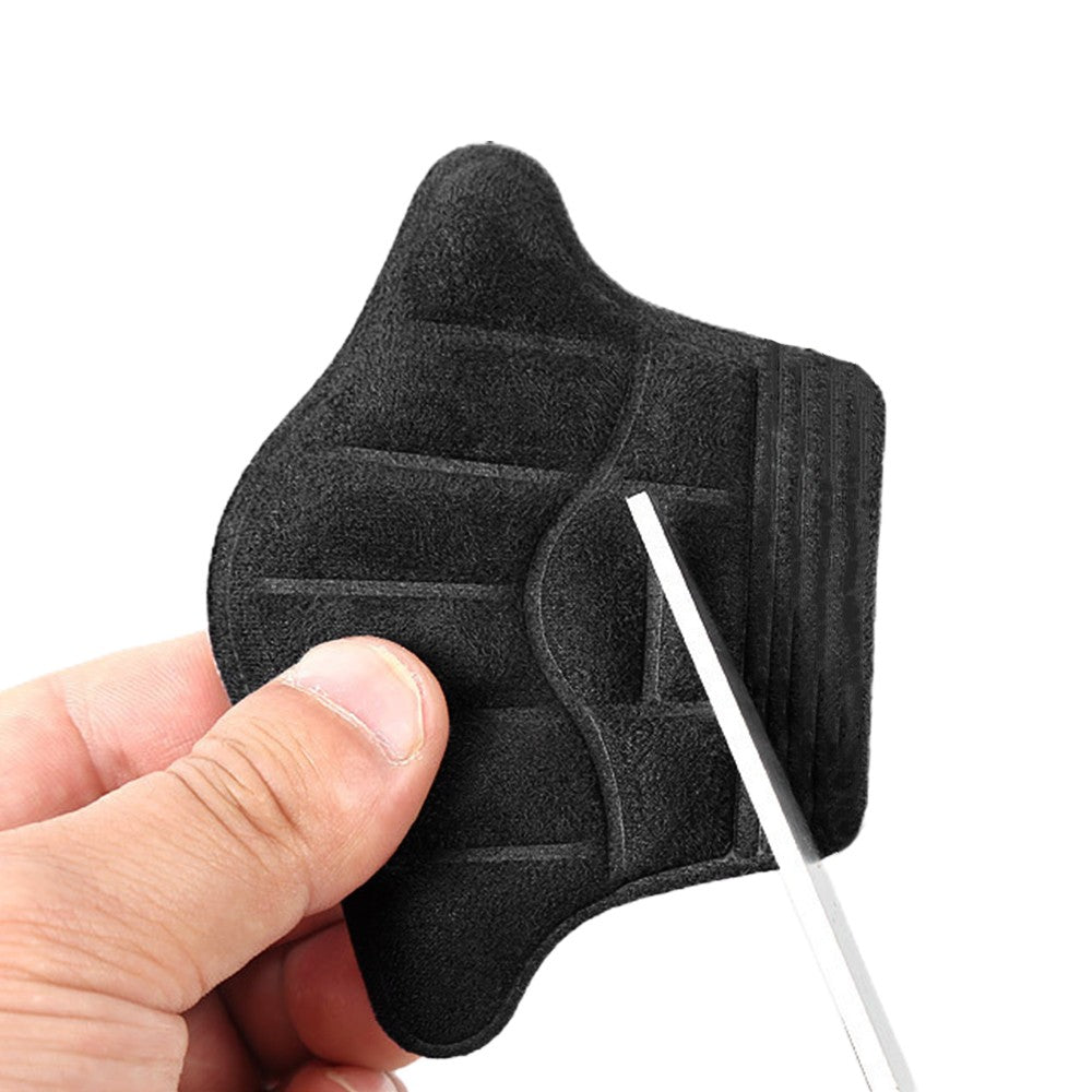 2 Pairs Anti Wear Heel Protection Pads Heel Liners Heel Inserts Insoles Black