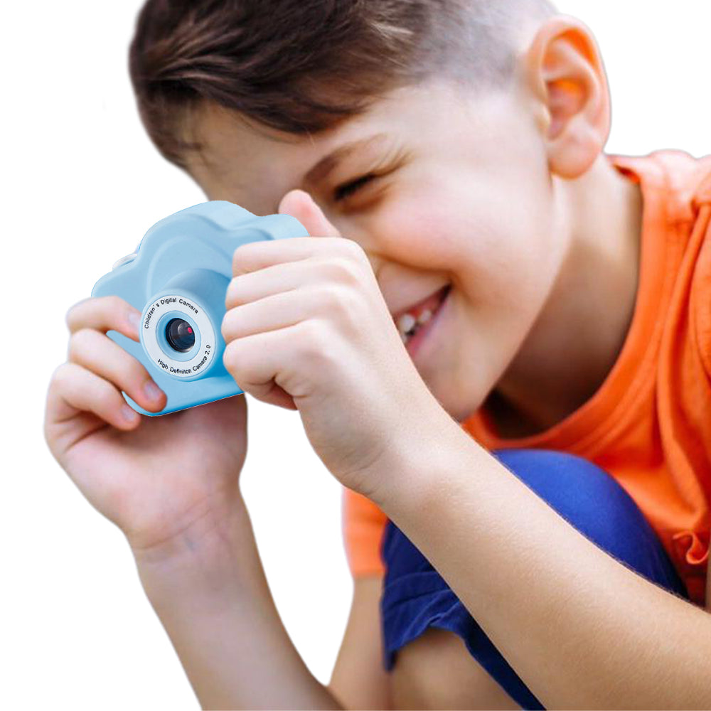 Kids Dual Camera HD Action Camera with Video Recorder Blue