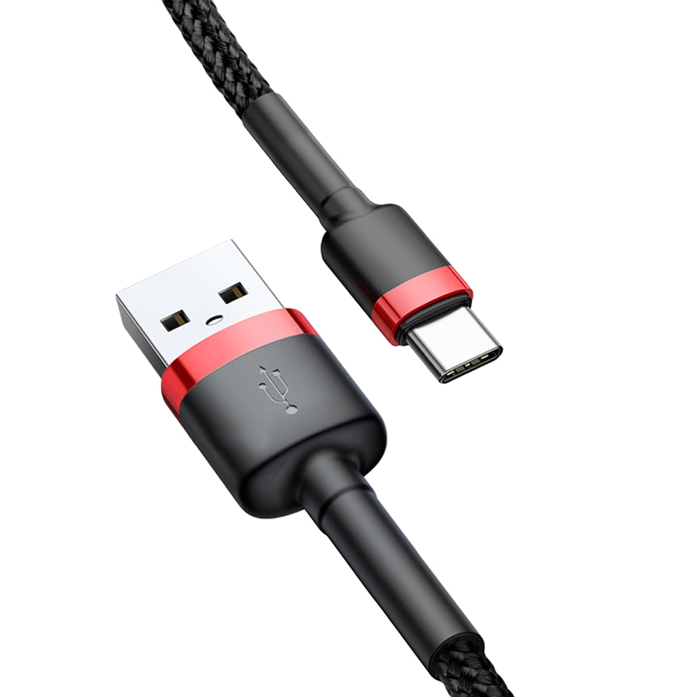 2Pcs 1m USB to Type C Quick Charging Cable
