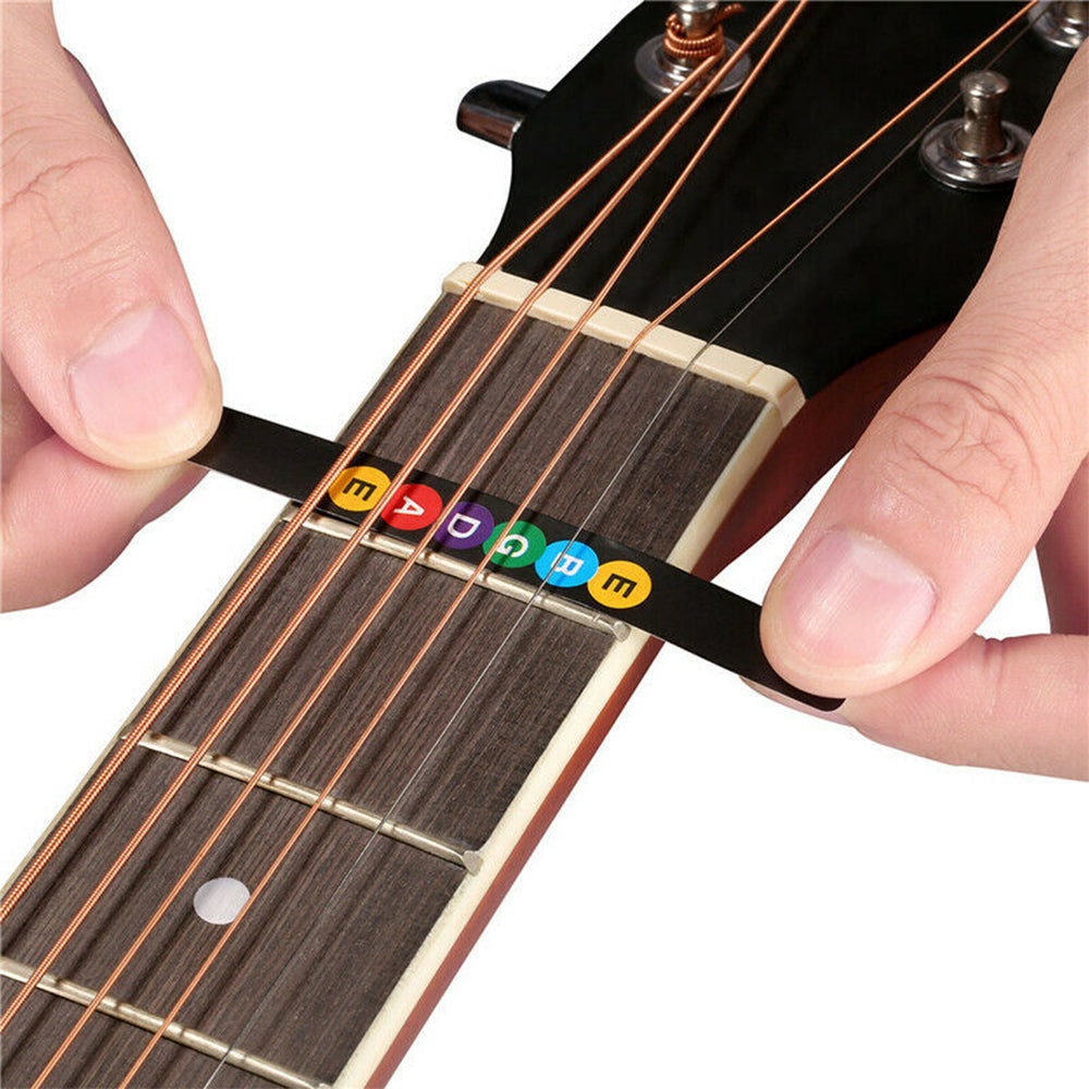 Kids Guitar Learning System Aid with Guitar Fretboard Note Sticker