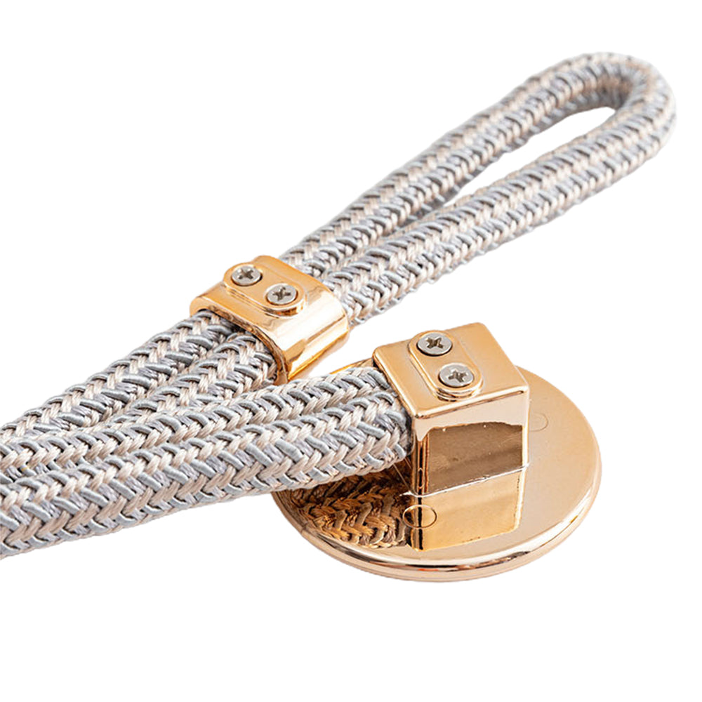 2 Pairs Curtain Tiebacks Curtain Holdbacks Coffee Royal Blue