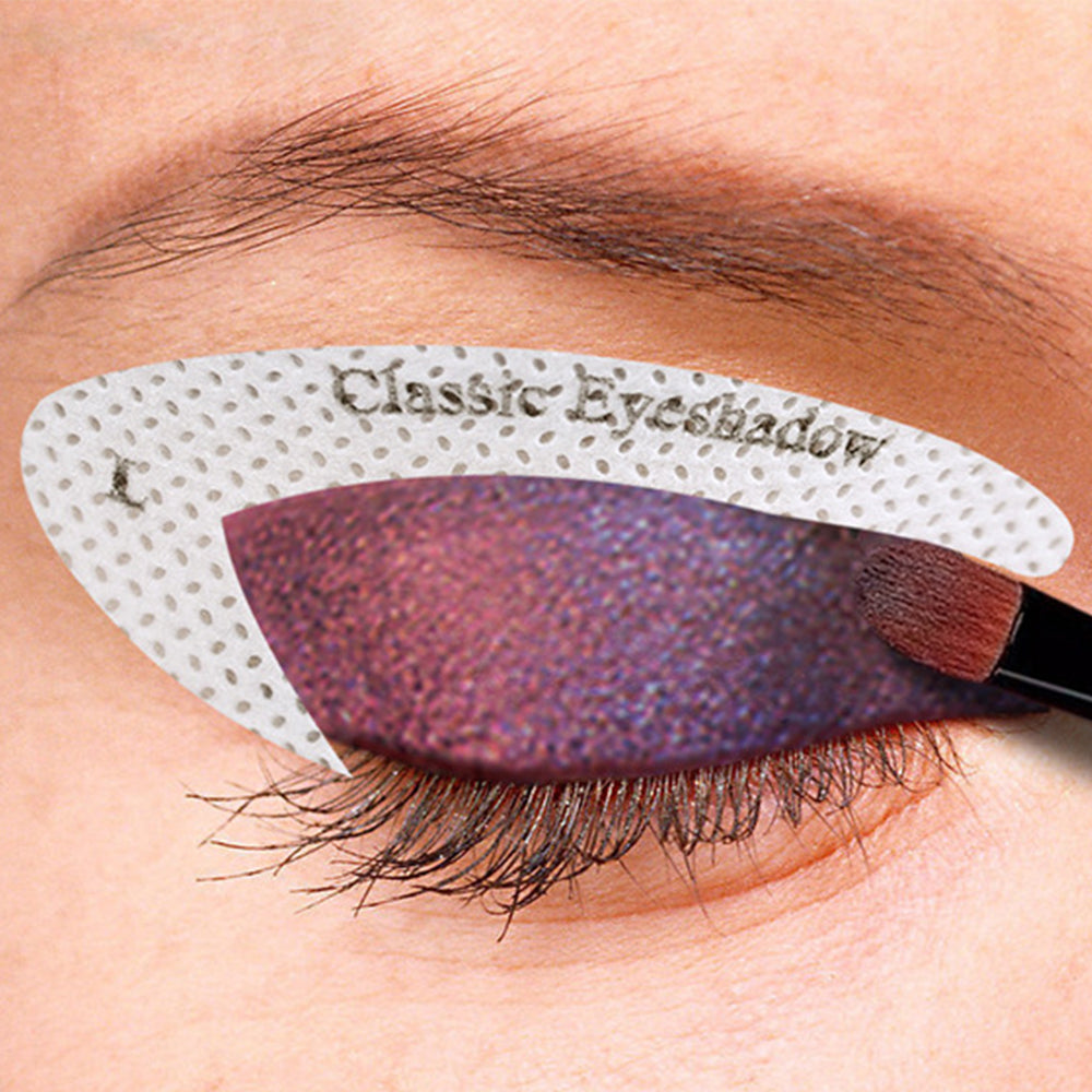 24 Sheet Eyeliner Eyeshadow Stencils for Beginners