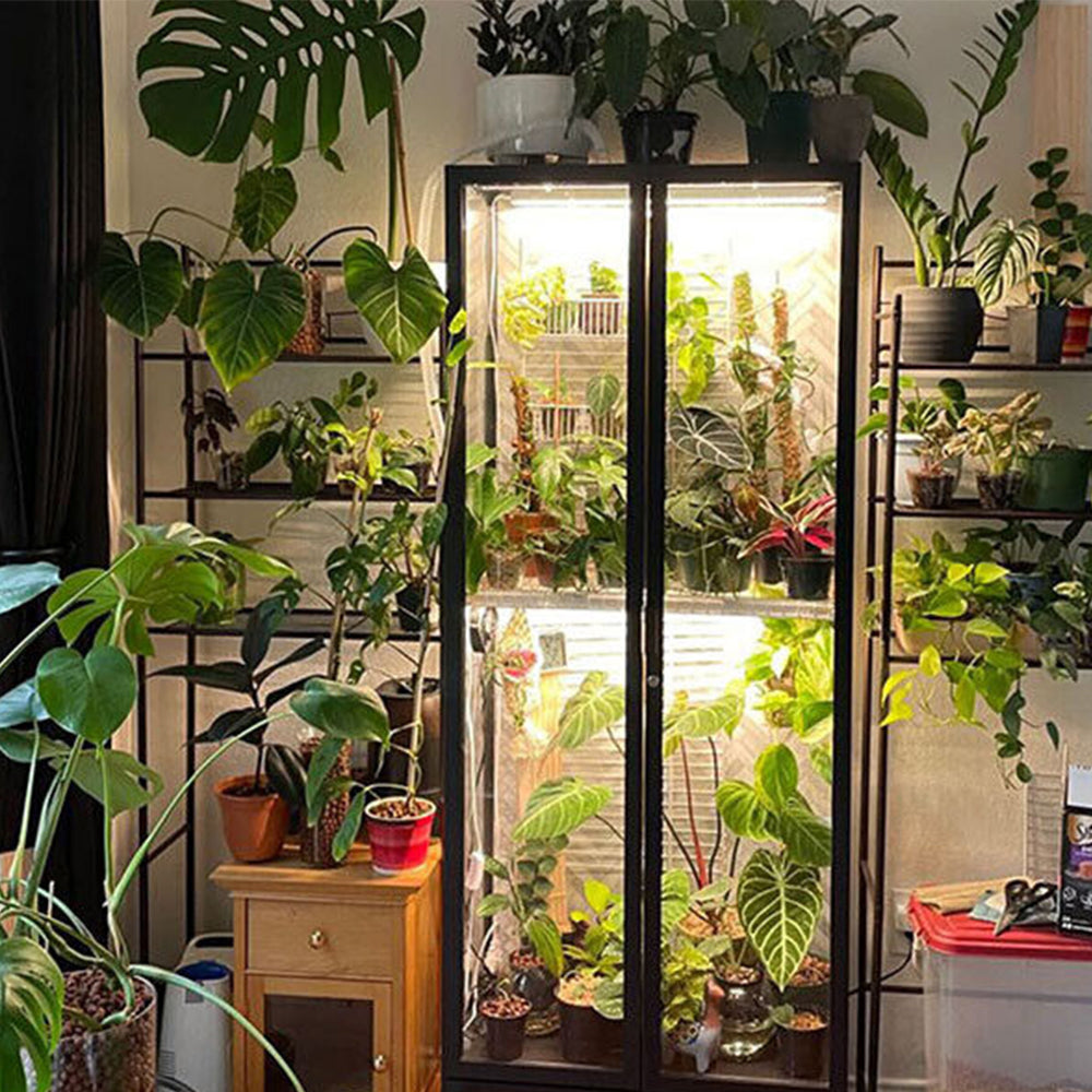 Four Light Tubes LED Grow Light Tube Strip Full Spectrum Lamp