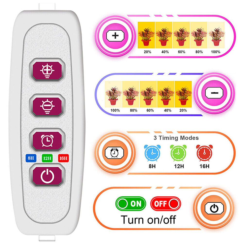 One Light Tube LED Grow Light Tube Strip Full Spectrum Lamp