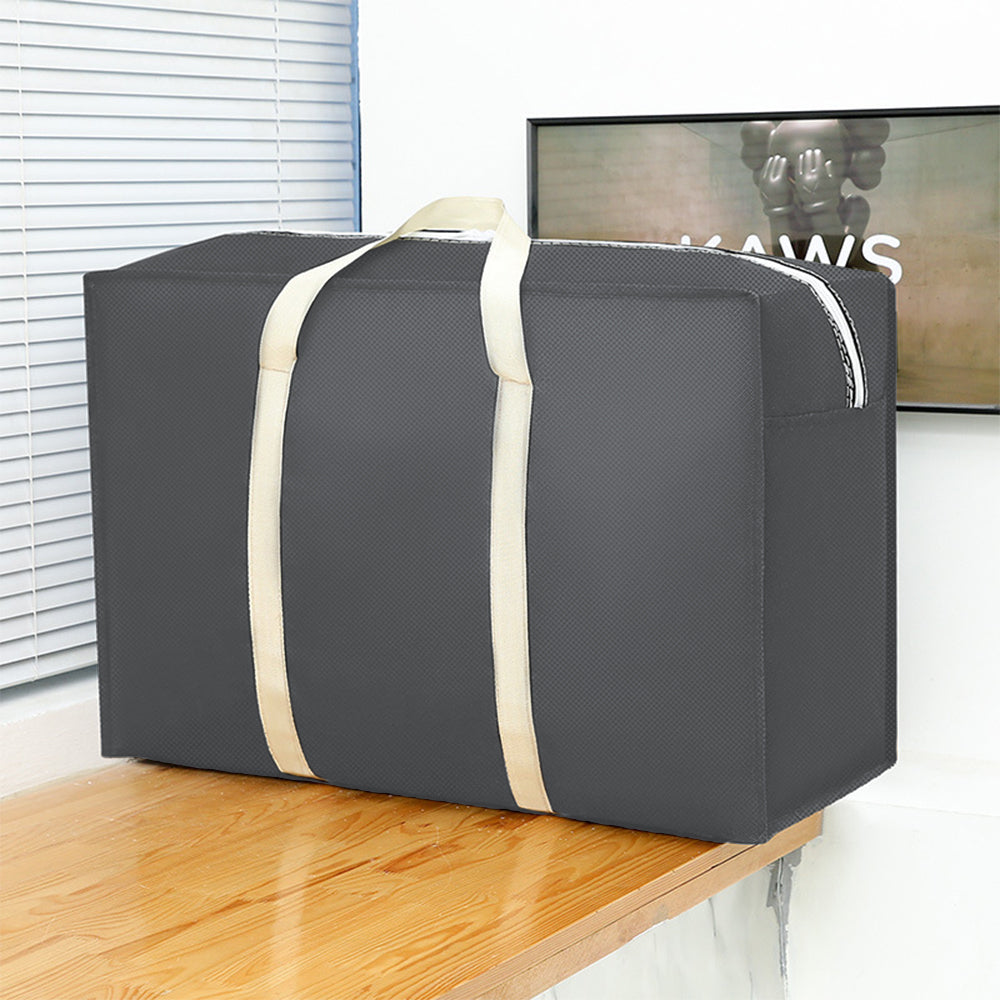 2Pcs Large Capacity Luggage Storage Bag Grey