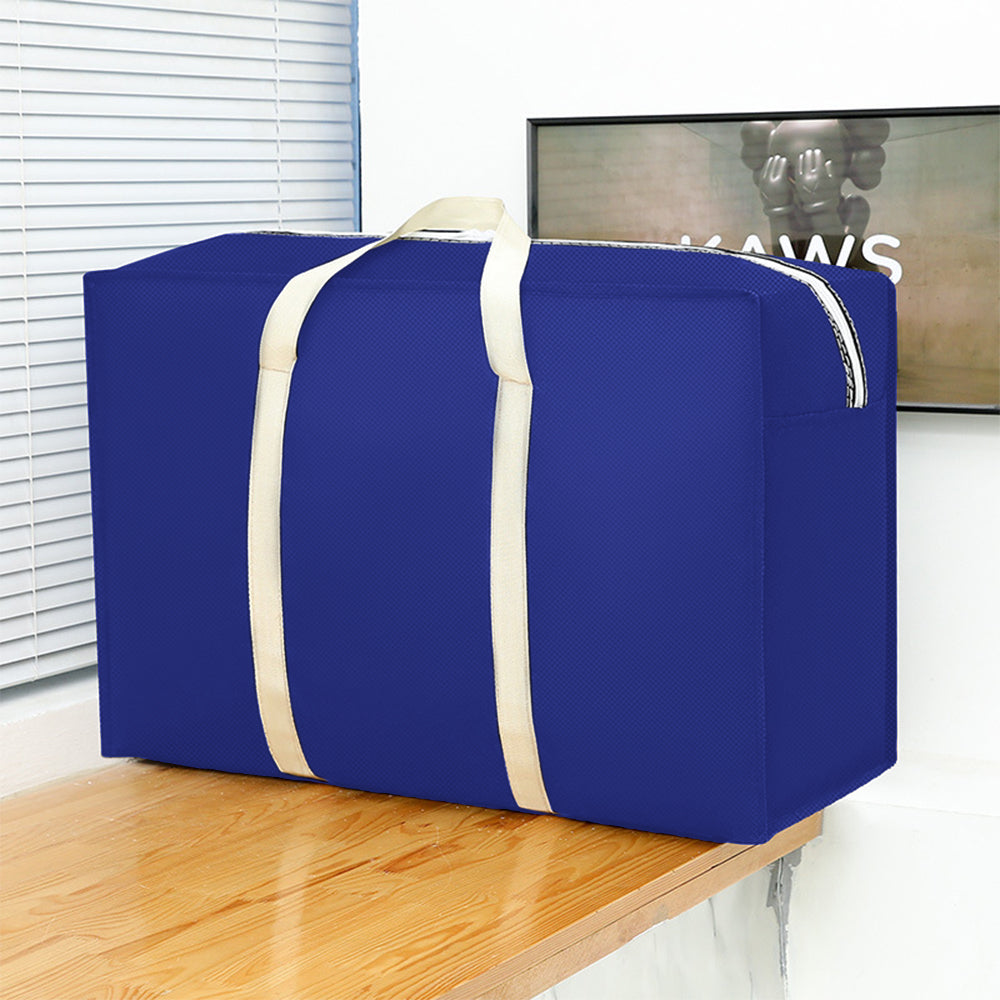 2Pcs Large Capacity Luggage Storage Bag Royal Blue