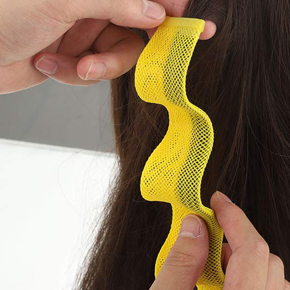 24pcs 30cm Heatless Wave Hair Curlers with DIY Styling Hooks
