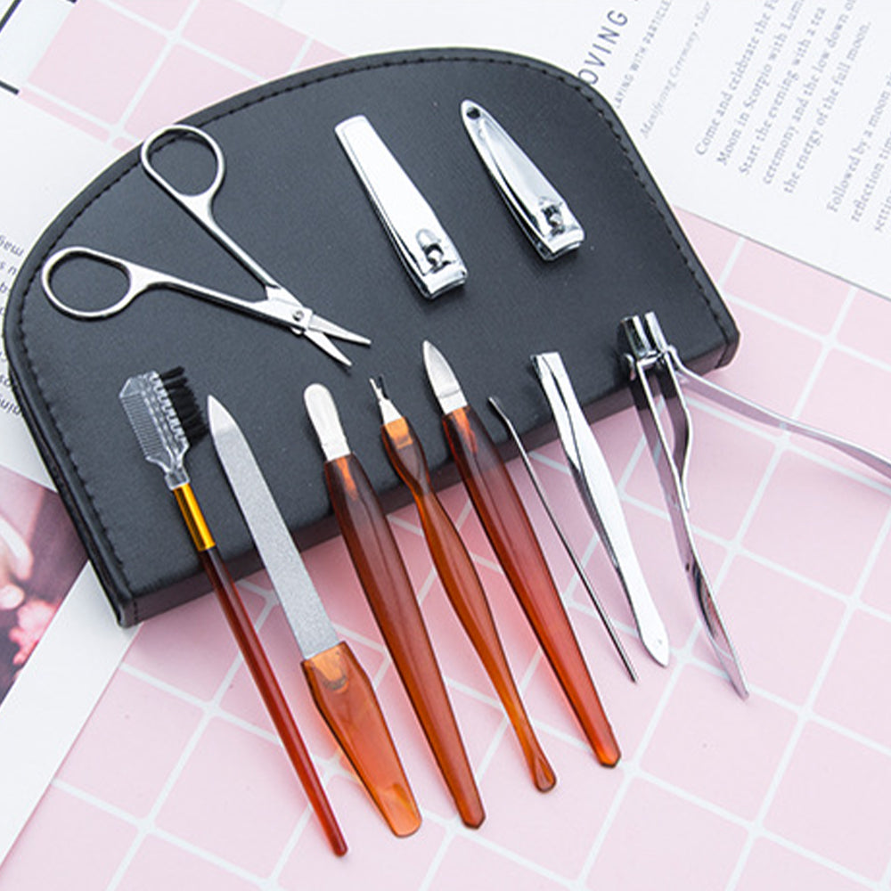 18pcs Manicure Beauty Tool Kit Make Up Tool Set