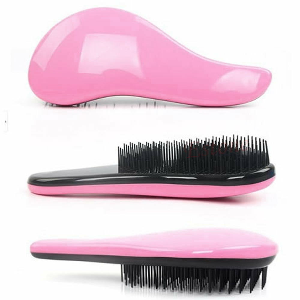 2Pcs Detangling Hair Brush Salon Styling Comb