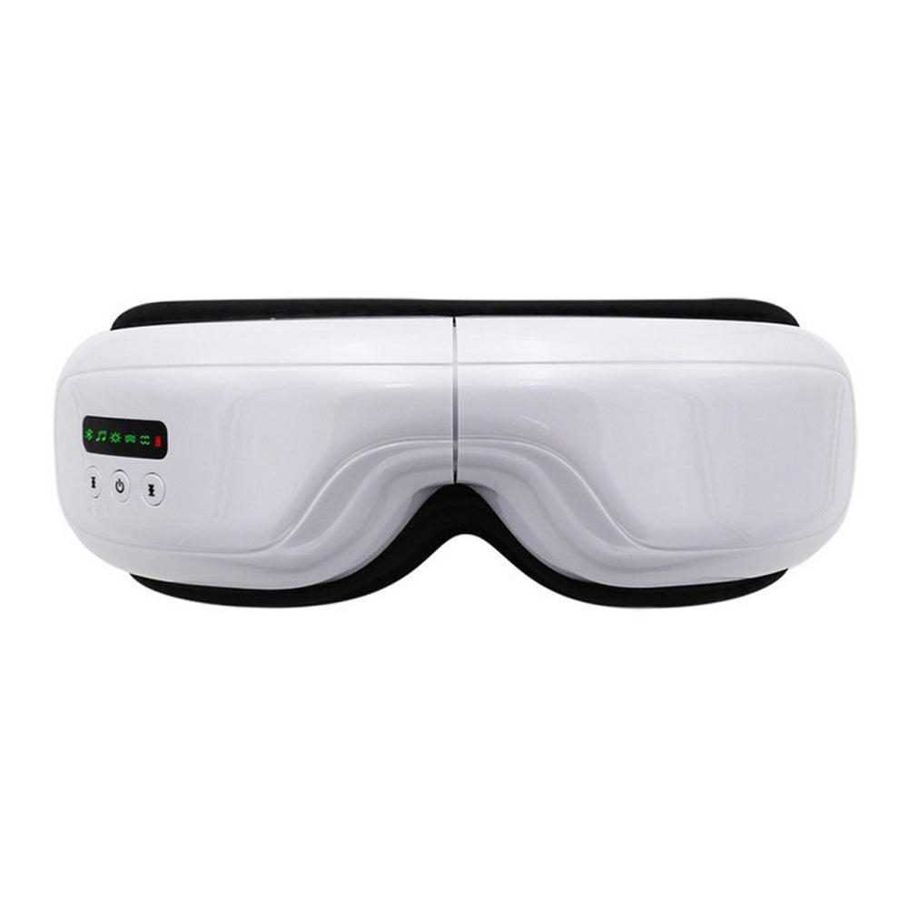 Electric Vibrate Heat Eye Massager Rechargeable Wireless Bluetooth Music Speaker