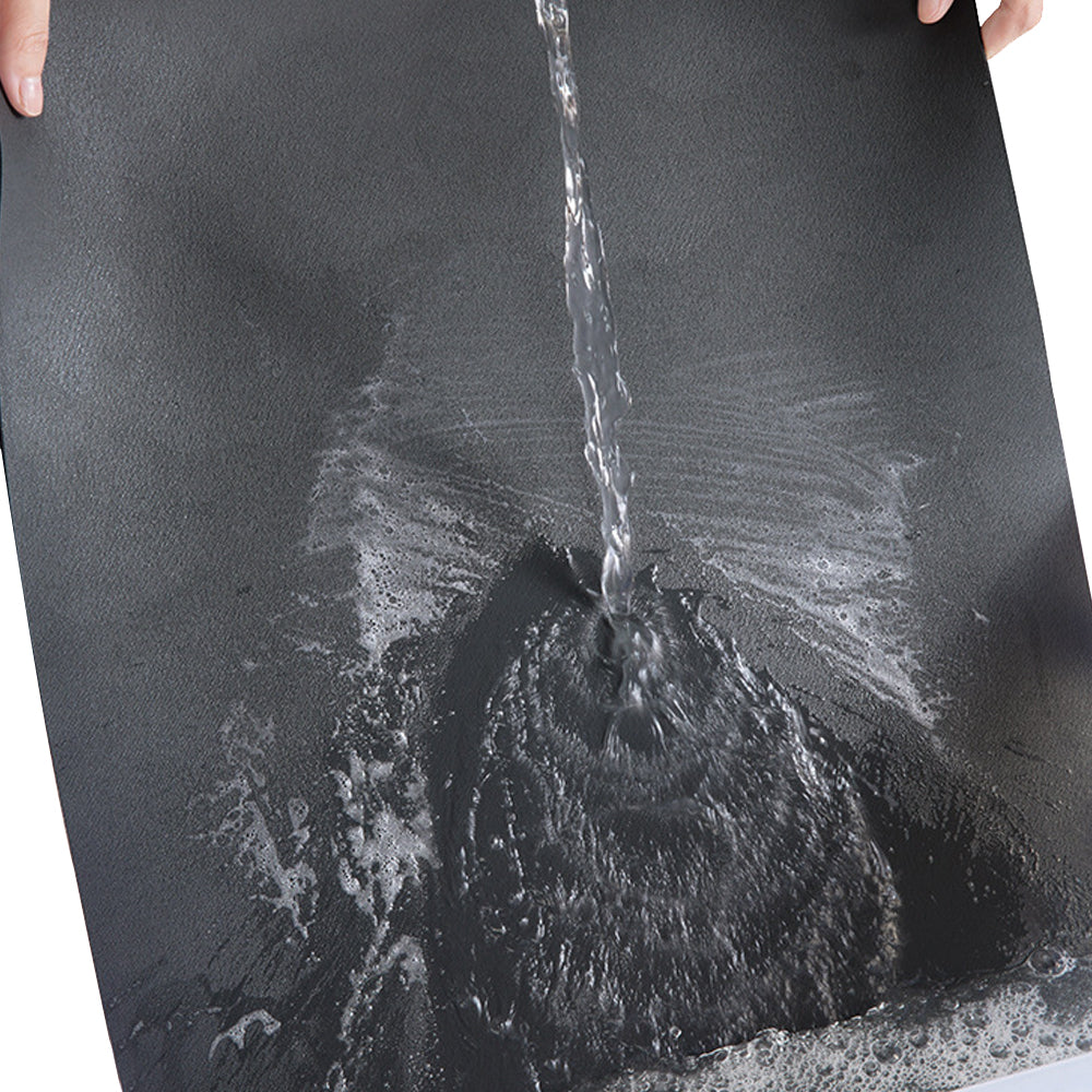 30x40cm Kitchen Absorbent Quick Dry Placemat Dark Grey