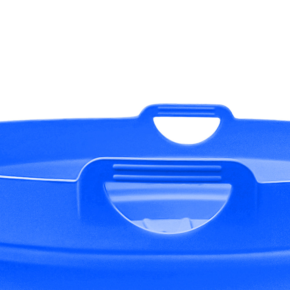 1Pc Foldable Air Fryer Silicone Pot Oven Baking Pan Air Fryer Liner Blue