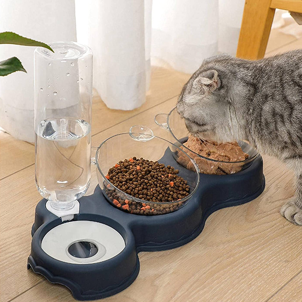 Pet Feeder Water Dispenser Cat Feeder Dog Food Feeder Pet Bowl