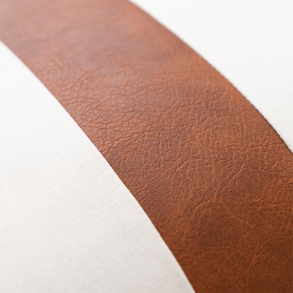 4 X Throw Pillow Covers PU Leather Patchwork Cushion Covers