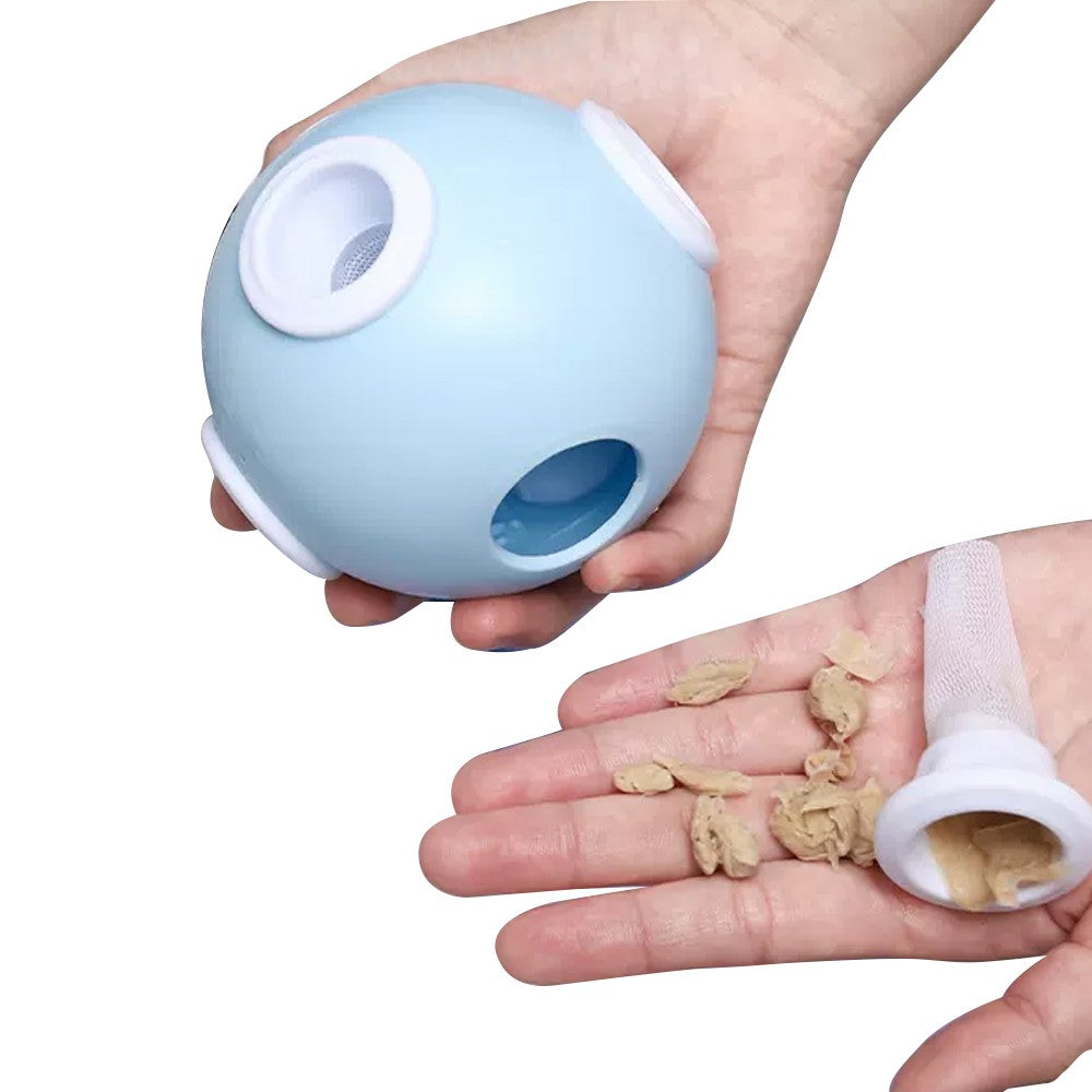 1Pc Reusable Laundry Washer Balls Clothes Floating Lint Hair Cleaning Tool Blue