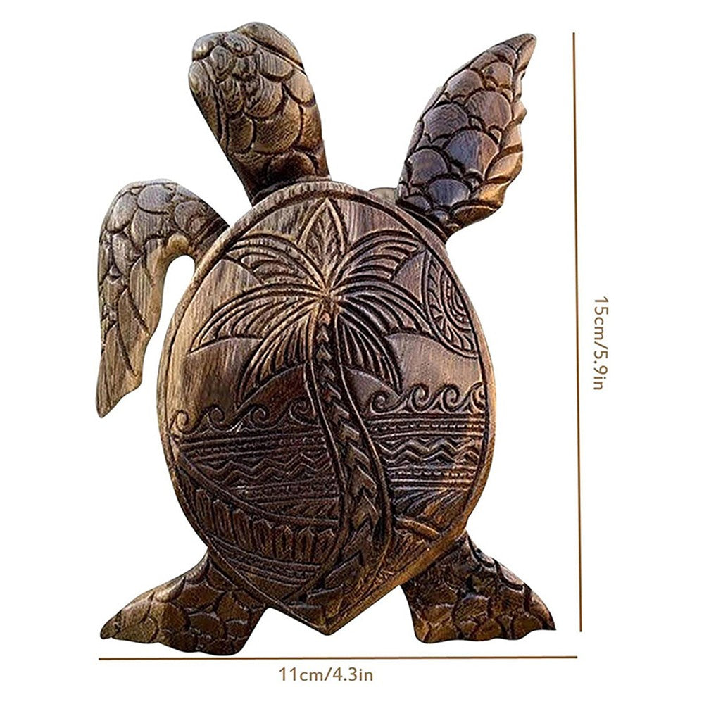 Resin Sea Turtle Figurine Statue Tortoise Sculptures Indoor Outdoor Garden Decor