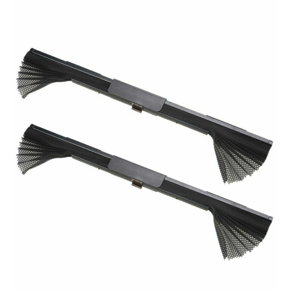 Pair of 46x60cm Retractable Car Side Window Sunshade Sun Shade Shield Curtain