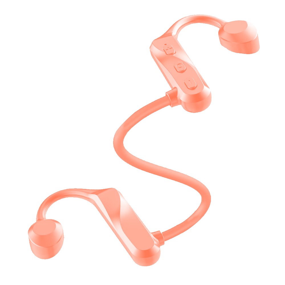 1 X Bluetooth 5.0 Air Conduction Headphones Wireless Sport Earphone Pink
