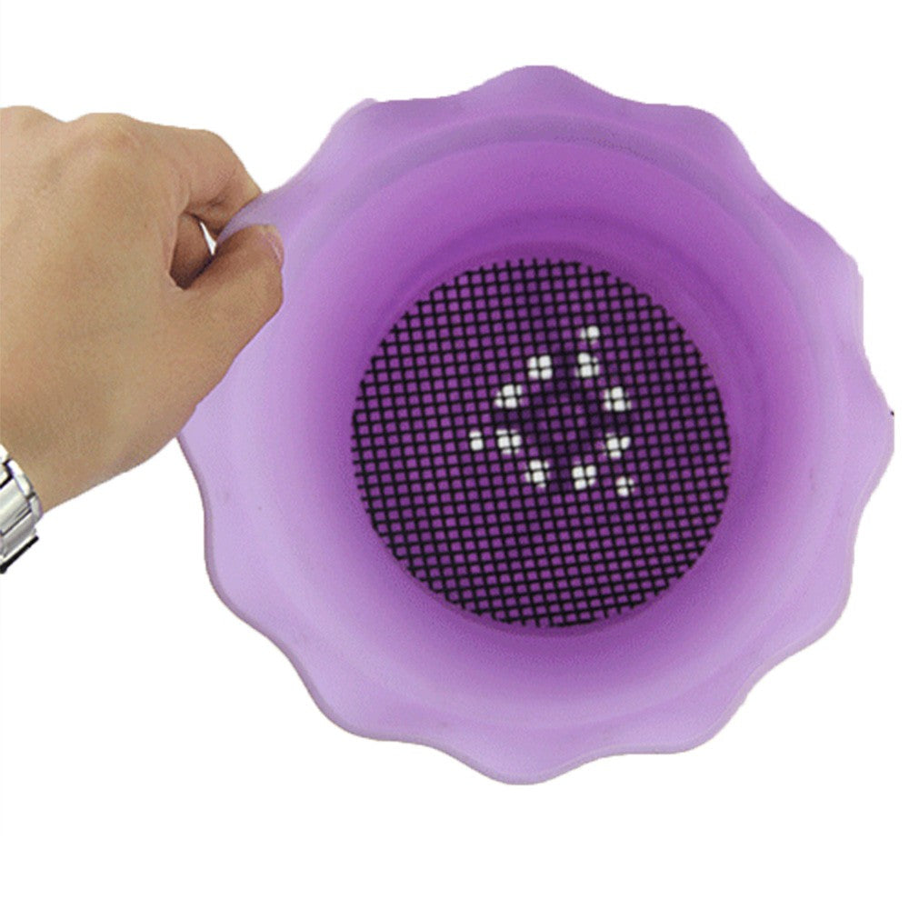 2 X Set of 5Pcs 30x20cm Flower Pot Hole Mesh Pad Bonsai Pot Bottom Grid Mesh Mat