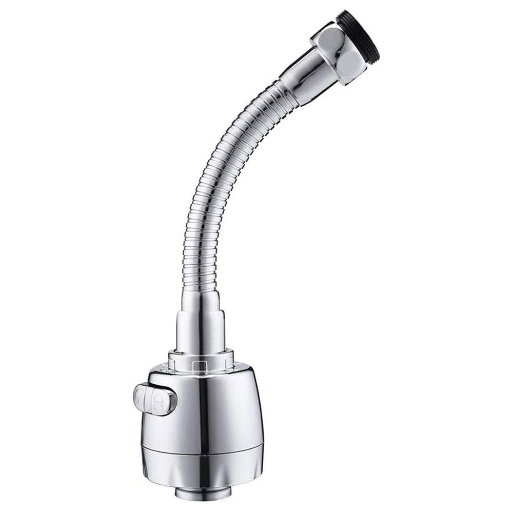 1Pc 2 Modes Adjustable Rotatable Flexible Faucet Extender Long Nozzles Sink Sprayer for Bathroom Kitchen