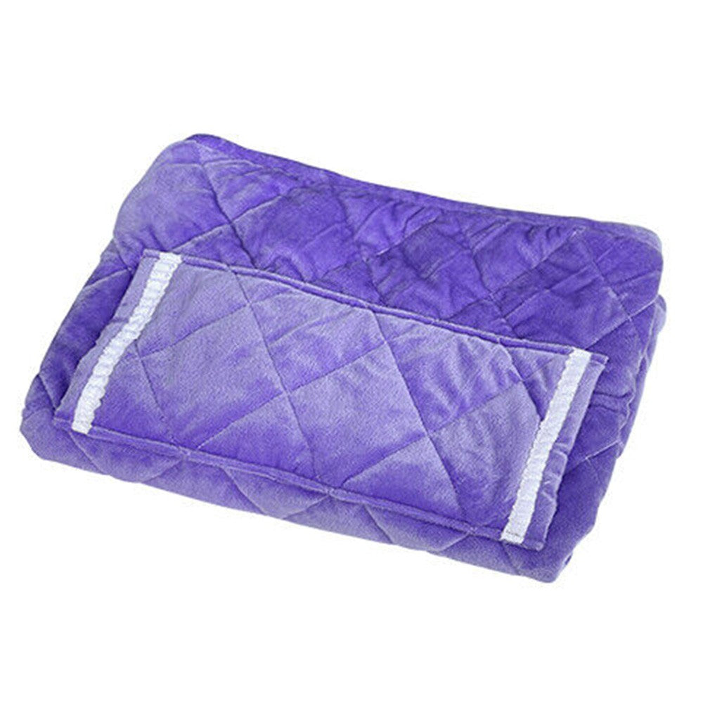 USB Heating Hand Warmer Blanket Thermostatic Heated Blanket Heating Pad Purple