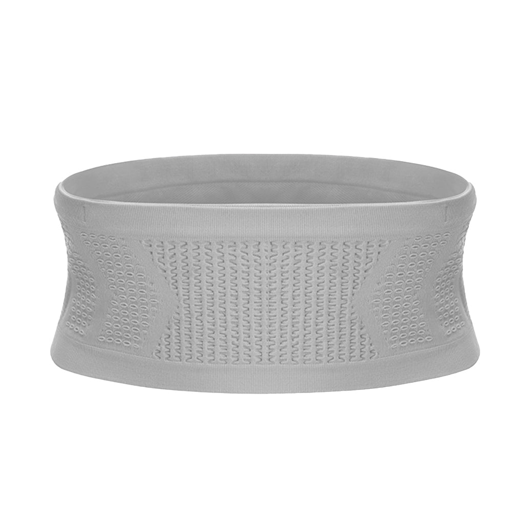 Invisible Running Fanny Pack Running Waist Bag Slim Running Belt Grey M
