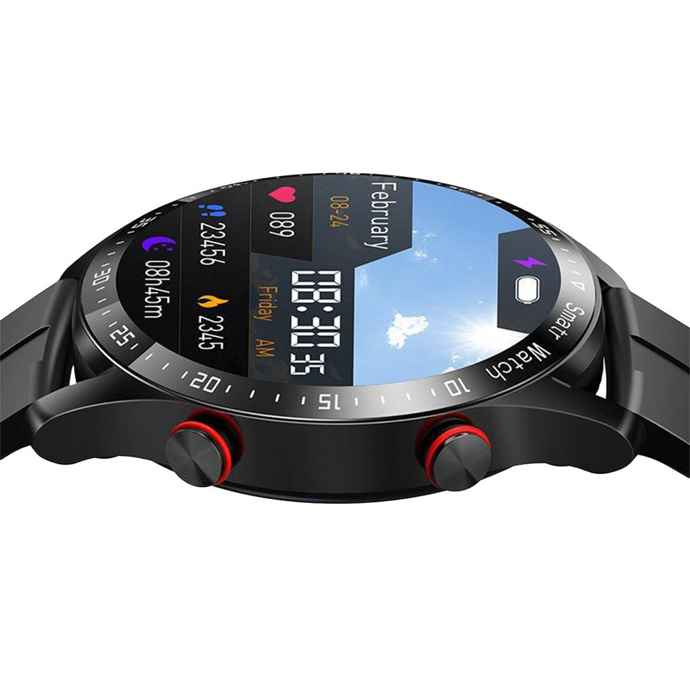 Bluetooth Smart Watch Sleep ECG Monitoring Sport Watch Activity Fitness Tracker Black