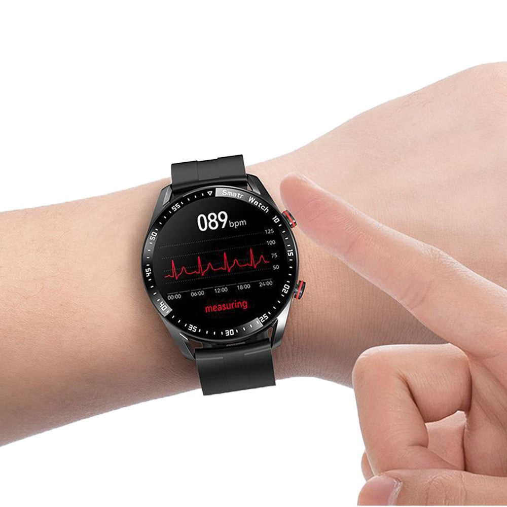 Bluetooth Smart Watch Sleep ECG Monitoring Sport Watch Activity Fitness Tracker Black