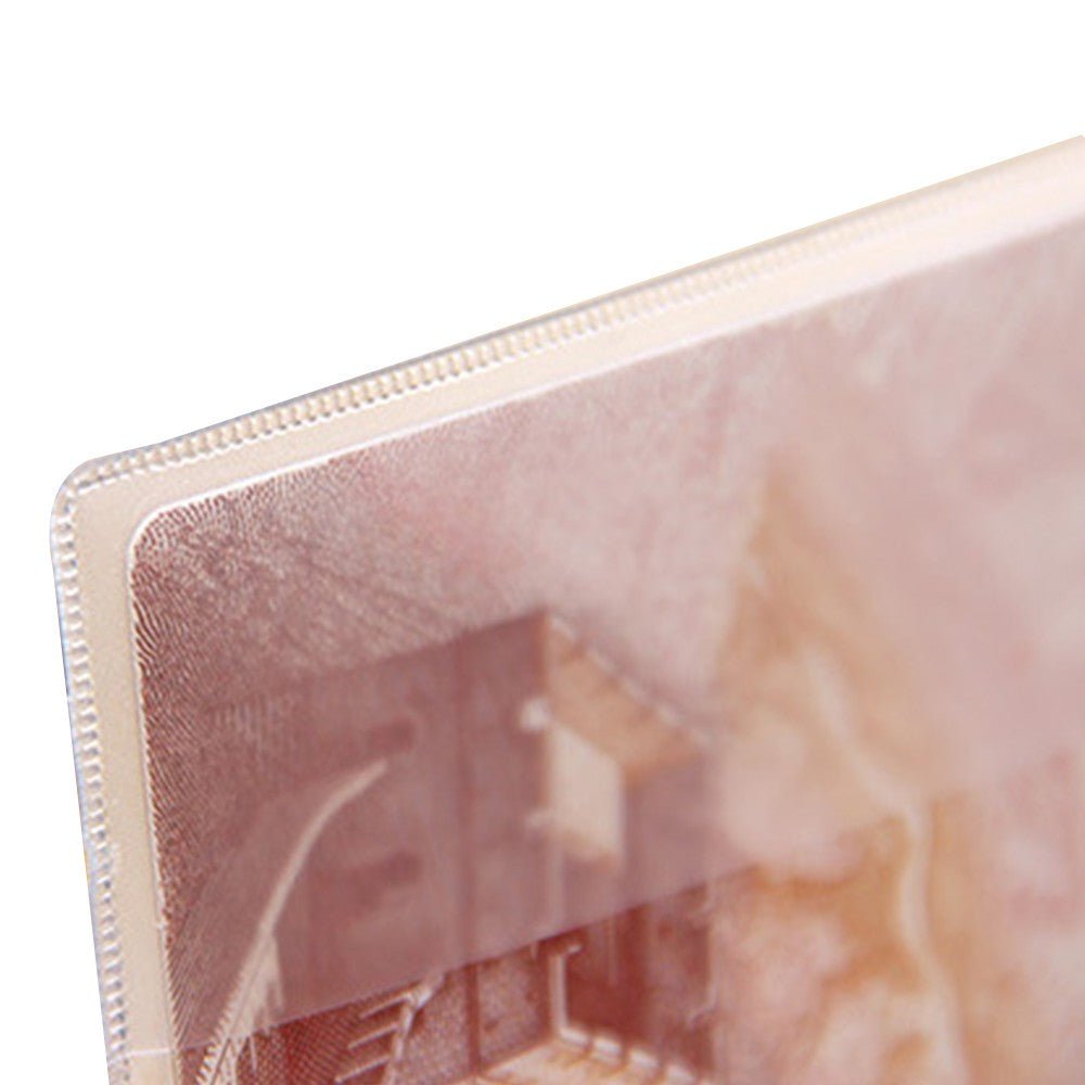 8Pcs Travel Transparent Passport Cover Frosted Passport Protector Card Holder Organizer