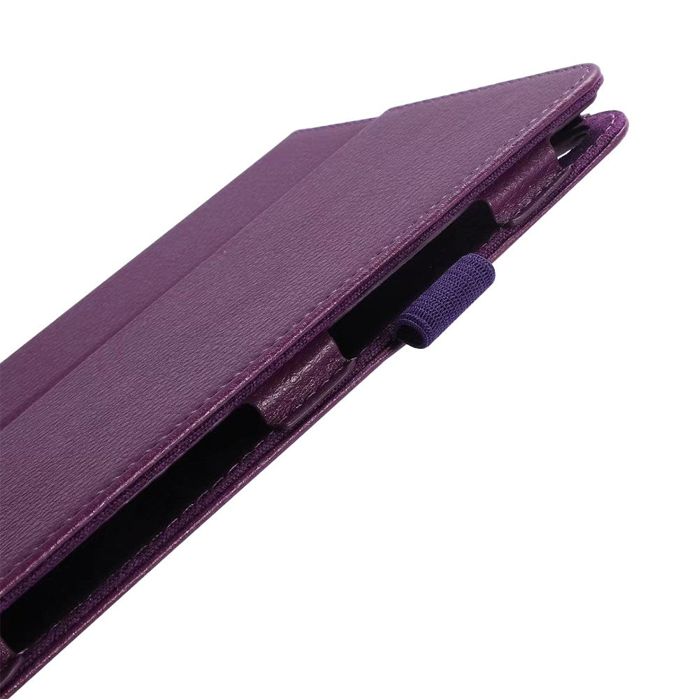 For Samsung Galaxy Tab A8 10.5-inch Stand Tablet Case Protective Cover Purple