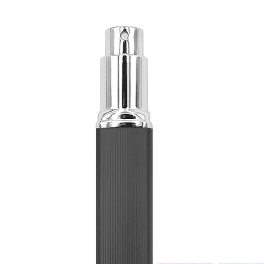2Pcs 12ml Refillable Travel Perfume Bottle Empty Atomizer Spray Bottle with Funnels Black
