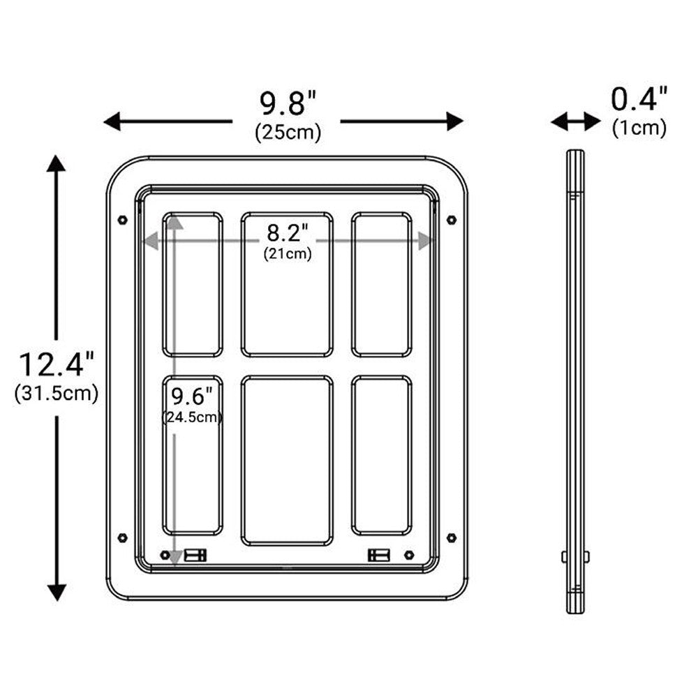 Magnetic Closure Cat Screen Door Frame Pet Entrance Gate for Cats Puppy White