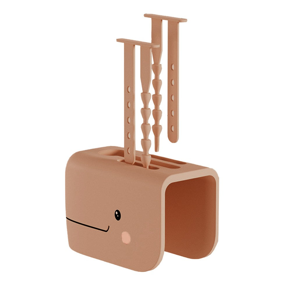 Brown Silicone Bath Spout Cover Bathtub Spout Safety Guard Faucet Cover for Kids