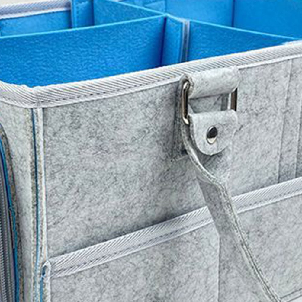 Portable Baby Diaper Bag Felt Nappies Handbag Tote Bag Baby Supplies Storage Bag