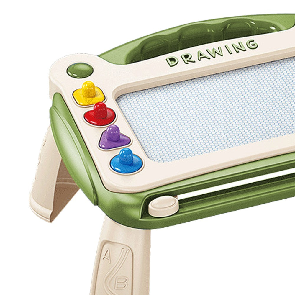 Toddler Magnetic Drawing Board Sketch Doodle Writing Board Kids Educational Learning Toy Green