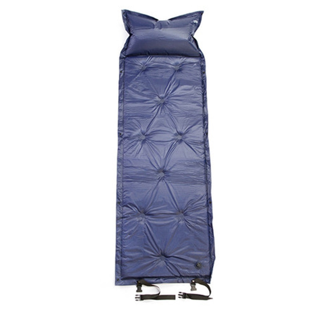 For 1-Person 4-in-1 Outdoor Camping Tent Kit Picnic Tent Sleeping Bag Sleeping Mat Brown