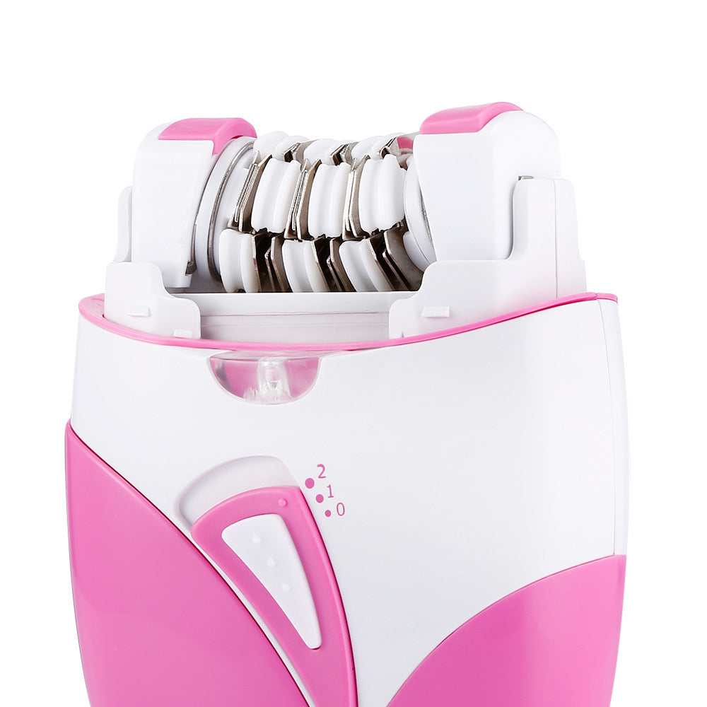 2x Electric Hair Epilator Removal for Women Cordless Chargeable Hair Remover