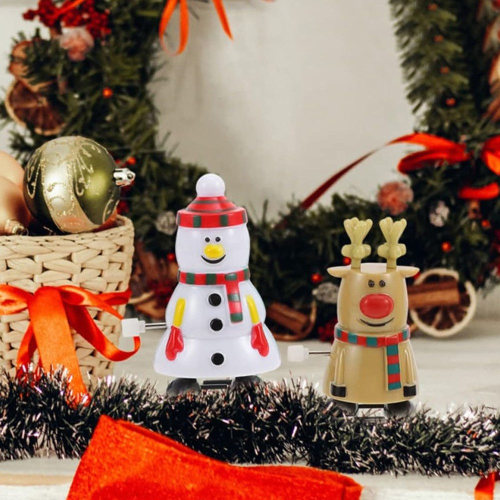 12Pcs Wind Up Decoration Set for Christmas Decoration - Set 2