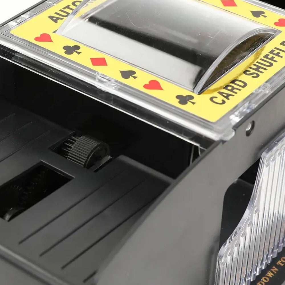 1-2 Deck Poker Automatic Card Shuffler Battery Powered Electric Shuffler Machine