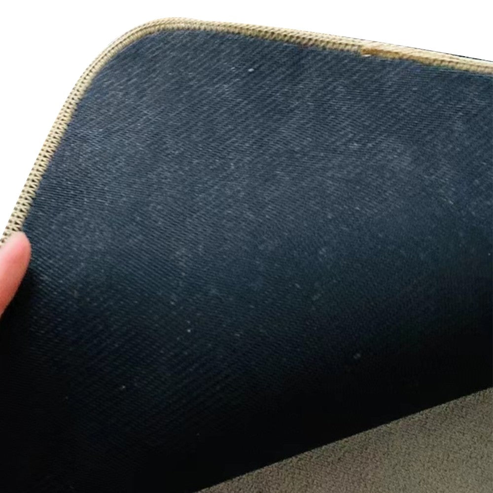 40x60cm Linen Entrance Door Mat Kitchen Non-Slip Floor Mat?Decorative Doormat - Style 4