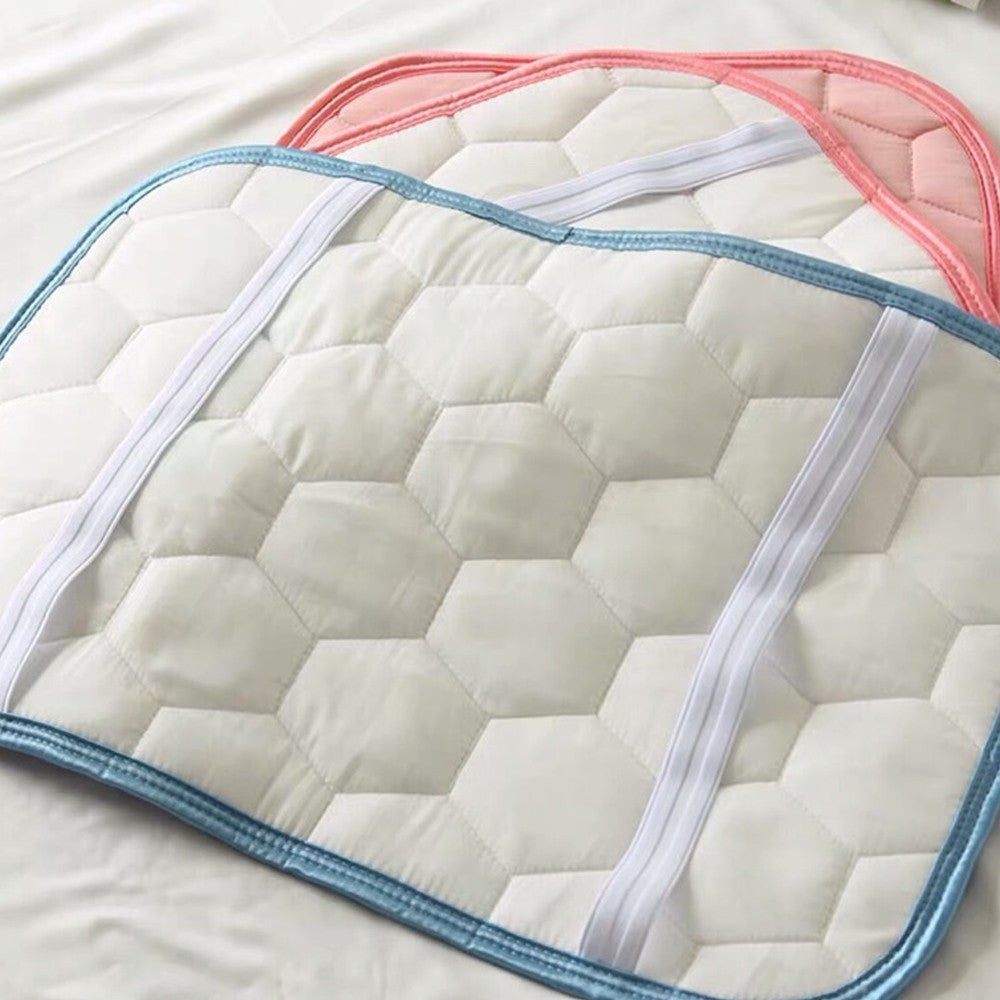 1Pc 65x45cm Summer Cooling Pillow Pad Pillow Cover - Blue