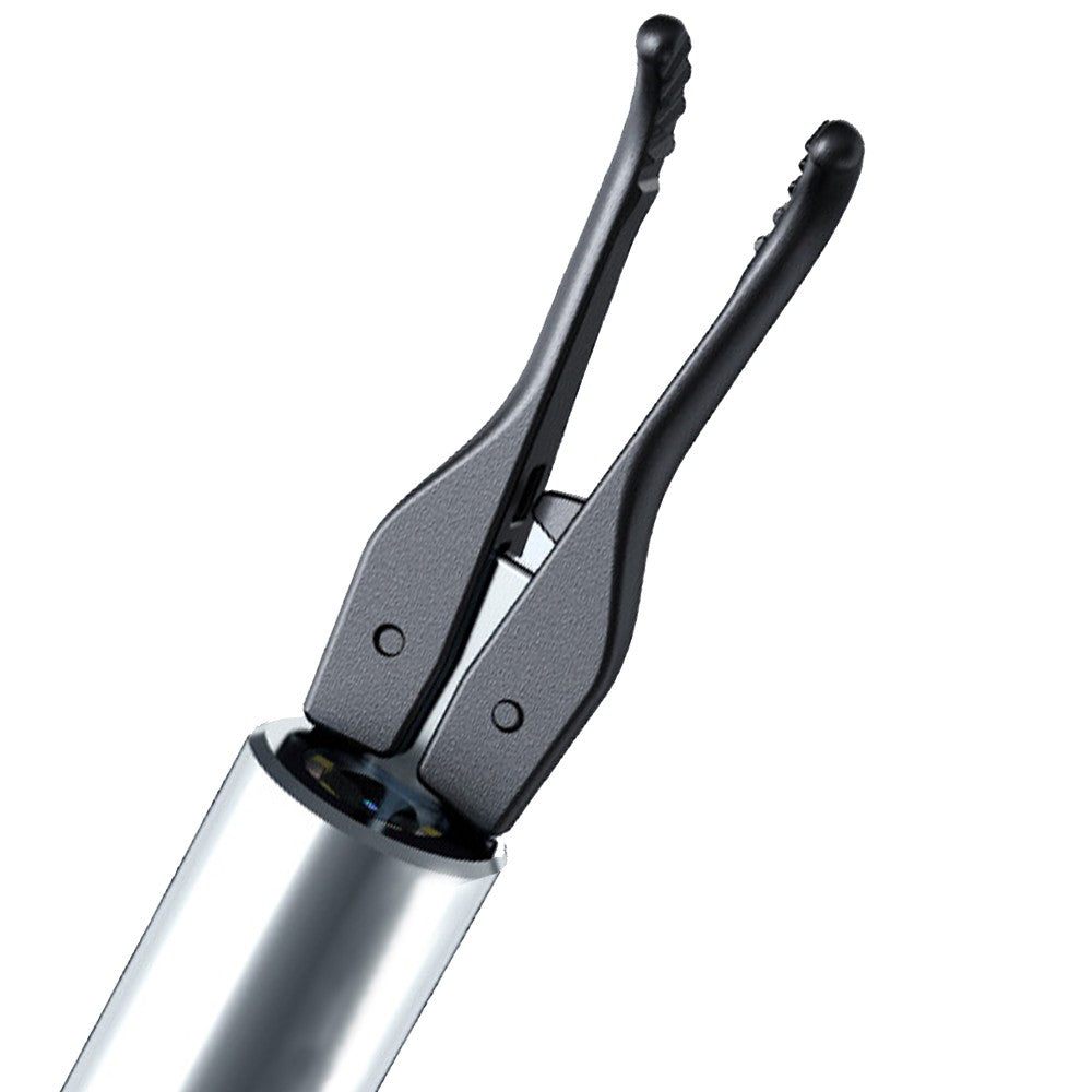 2-in-1 Visual Ear Wax Removal Tool Otoscope with Ear Scoops and Tweezer - White