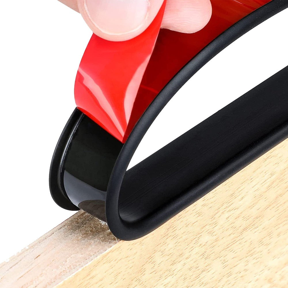 1 Roll of 5M Self Adhesive U-Shape Edge Banding Cabinet Edge Protector - Black L