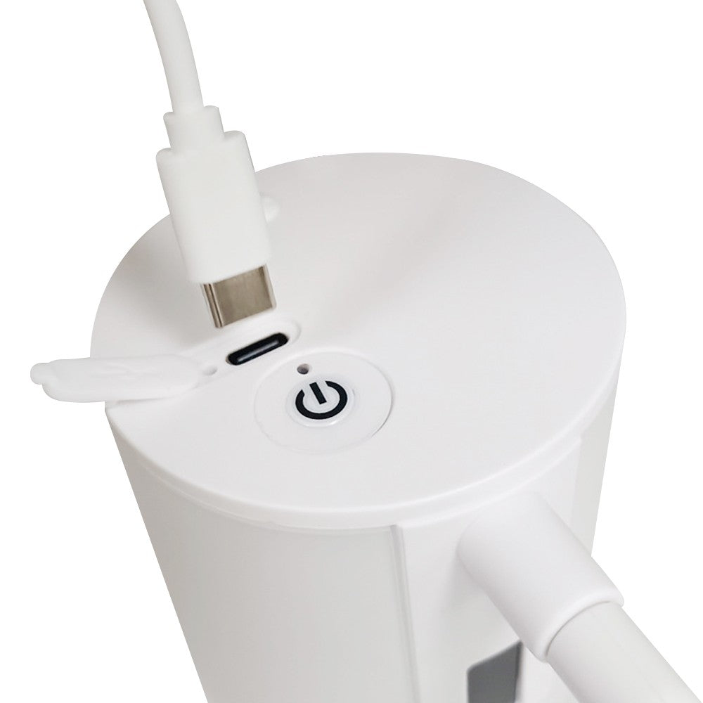 350ML Automatic Induction Mouthwash Dispenser USB Rechargeable - White