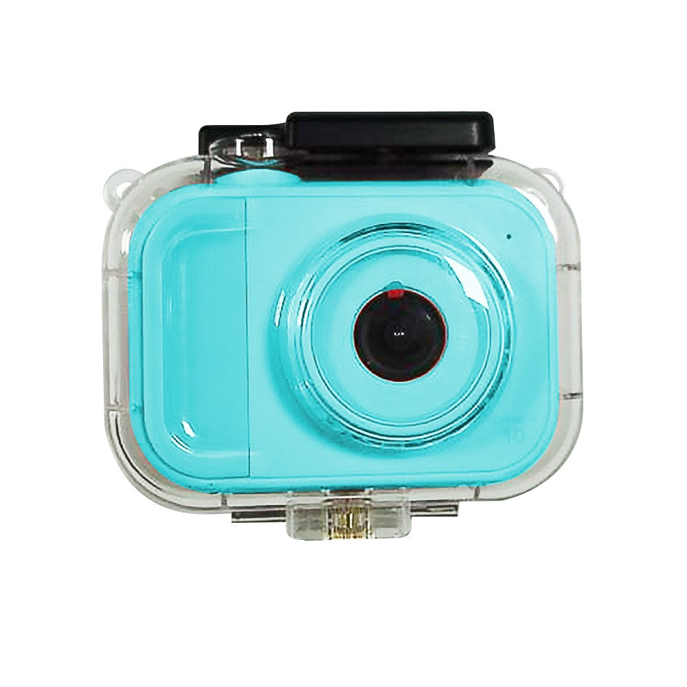 1080P HD Kids Digital Camera with Waterproof Case and 32GB TF Card - Blue