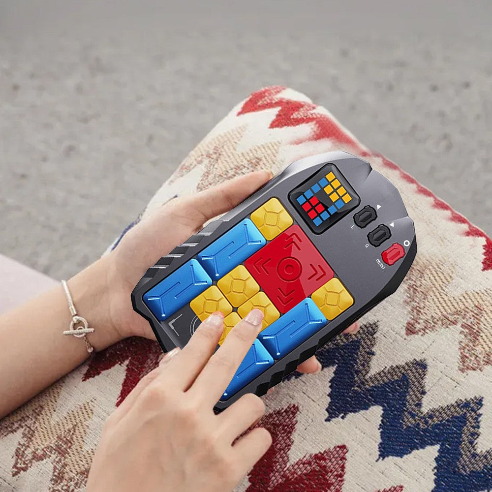 Super Slide Puzzle Game Electronic Huarong Road Game STEM Learning Toy - Style 1