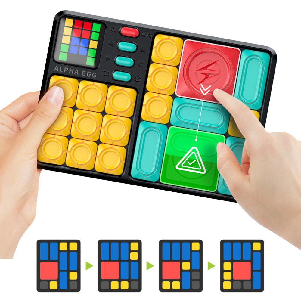 Super Slide Puzzle Game Electronic Huarong Road Game STEM Learning Toy - Style 2