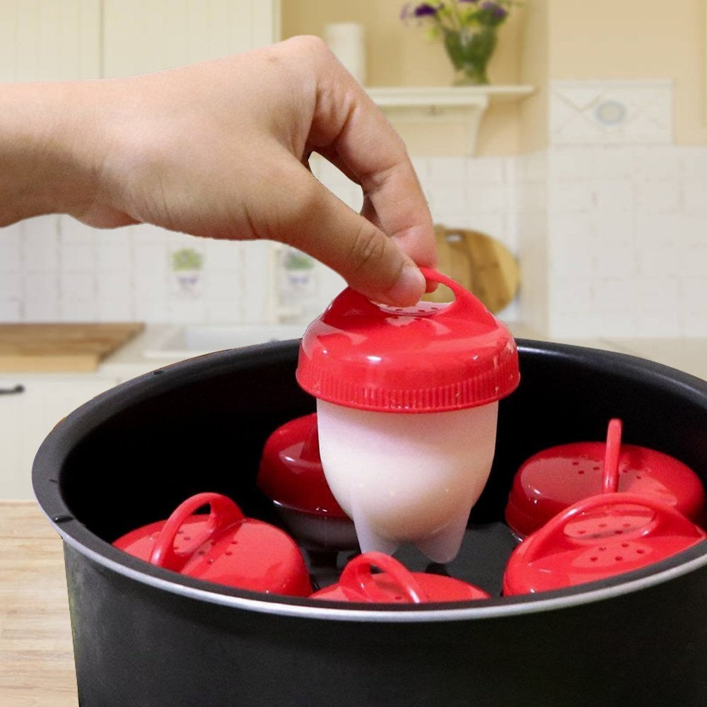 6PK Egg Cooker Hard Soft Maker