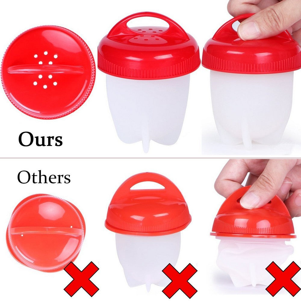 6PK Egg Cooker Hard Soft Maker