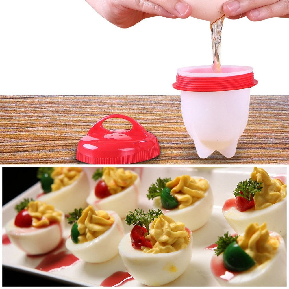 6PK Egg Cooker Hard Soft Maker
